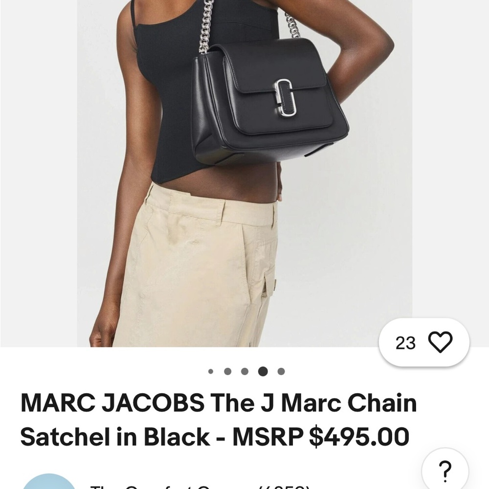 Marc Jacobs Black Crossbody Bag. NWOT! Includes dust bag. Sold out online